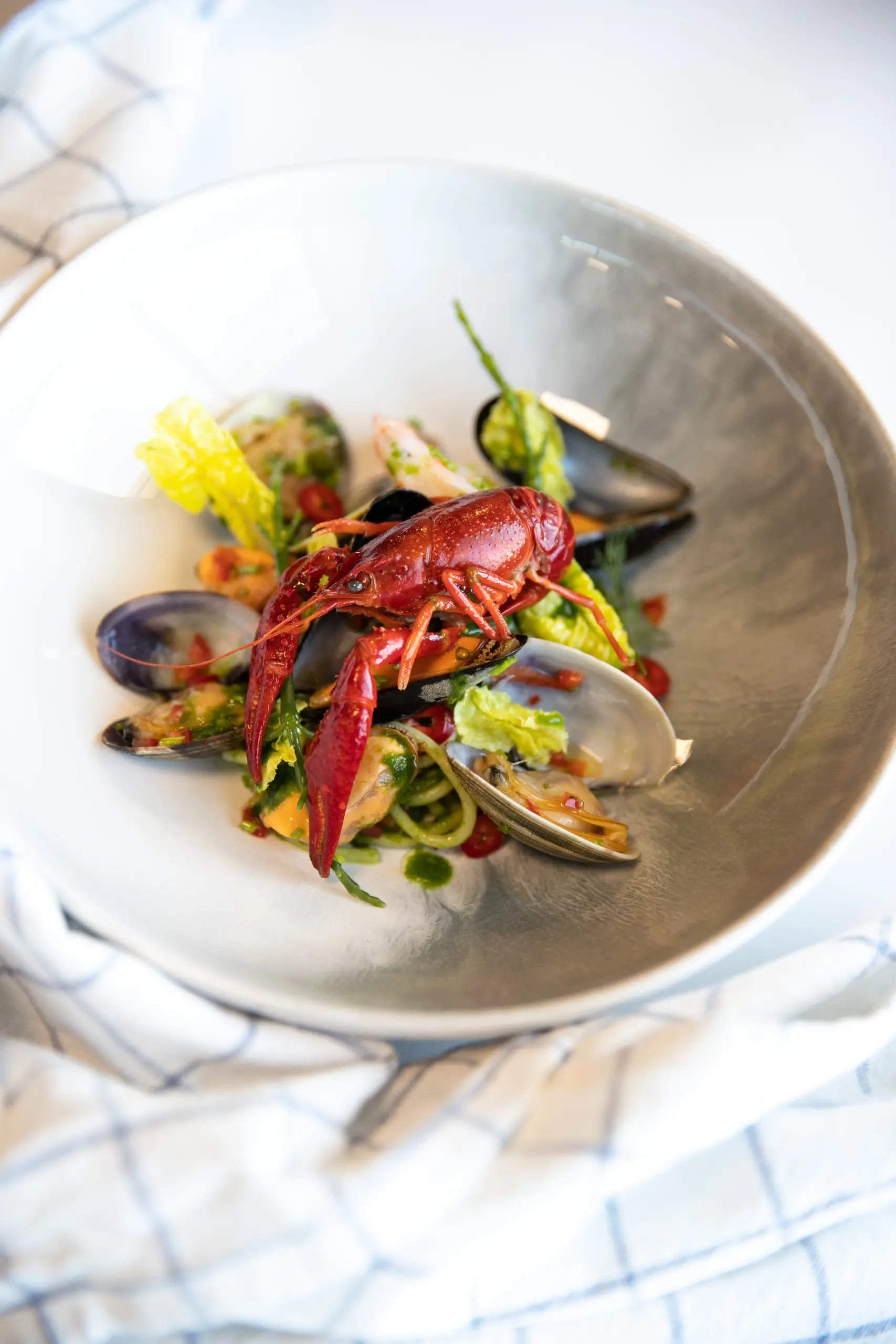 schaal- en schelpdieren van zeevisgroothandel Fix fisch